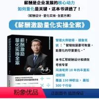 [正版]薪酬激励量化实操全案 全面涵盖当下人力资源管理中的实际操作 高频应用的技能方法与工具 设计一套合理的可以具体量