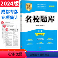 七年级下 [正版]成都市名校题库七年级语文下册人教版b卷突破名校题库七下语文期中期末考试真题模拟测试卷初中7年级初一语文