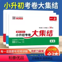 考卷大集结/语文+数学+英语套装3本 小学升初中 [正版]2024新版一本小升初考卷大集结语文数学英语小学毕业升学冲刺新