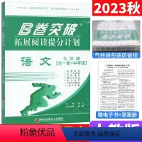 语文 人教版 九年级/初中三年级 [正版]B卷突破拓展阅读提分计划九年级语文上下全一册中考版 初中中考现代文文言文阅读B