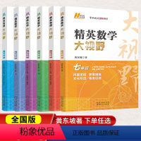 数学 七年级/初中一年级 [正版]2023新版精英数学大视野七八九年级上下册初中数学物理化学解题技巧练习题册初一二三中学
