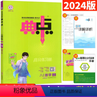 数学 人教版 八年级下 [正版]2024春典中点八年级下数学人教版R 典点初中荣德基典中点八下数学典中典综合应用创新题单