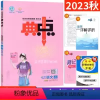七年级上 [正版]人教版 2023秋典中点七年级上册语文R版 荣德基综合应用创新题典中点七上语文尖子生同步提分练习册初一