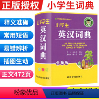 [正版]小学生英汉词典全新版 实用新英汉词典汉英互译双解多全功能工具书大全现代汉语英语英文单词词汇解释小字典四川辞书出