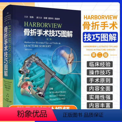 [正版]HARBORVIEW骨折手术技巧图解 第二版 第2版 张长青 张伟 骨折复位固定新技术手术病例图谱临床骨科学外