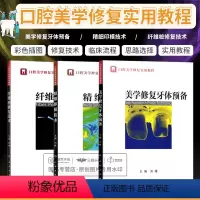 [正版] 全套3本套装 口腔美学修复实用教程 美学修复牙体预备+精细印模技术+纤维桩修复技术 刘峰主编 口腔科学书籍