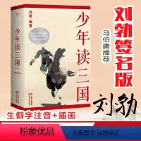 少年读三国 [正版]少年读三国 刘勃 插图版 生僻字注音 以正史为基础 讲述真实的三国历史 分辨正史和小说 易中天 学生