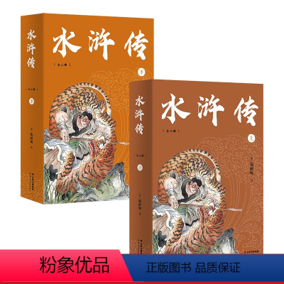 [正版]水浒传全二册 亲近母语中文分级阅读九年级 k9 阅读滋养心灵 难字注音注释 果麦文化出品