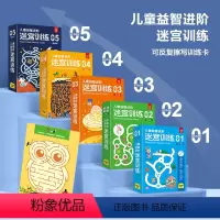 迷宫训练 [全套5册] [正版]儿童益智进阶迷宫训练5册幼儿早教益智游戏书 从简到难幼儿园大班中班宝宝左右脑智力潜能开发