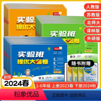 语文+数学+英语 人教版 三年级下 [正版]2024春实验班提优大考卷小学一二三四五六年级下册语文数学英语译林人教版苏教