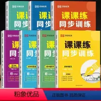 全套7本 七年级下 [正版]2024初中课课练同步训练七八年级下册语文数学英语同步练习册人教版