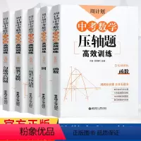 全套5本 九年级/初中三年级 [正版]周计划中考数学压轴题高效训练 函数圆匀速动点问题三角形与四边形折叠与旋转 初三九年