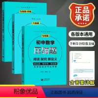 初中数学压轴题全套(3本) 初中通用 [正版]初中数学压轴题阅读探究新定义于孙现强 七八九年级初中数学必刷题解题技巧与研