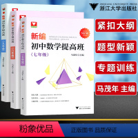 初中数学提高班七八九年级(3本) [正版]浙大优学新编初中数学提高班七八九年级马茂年主编 初中数学知识大全基础知识789