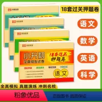 [2024新版 含真题]语数英科 全套4册 [正版]2024小升初真题卷押题卷必刷18套题语文数学英语科学人教版小学毕业
