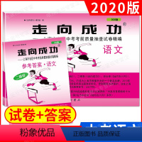 2020中考二模 语文 (试卷+答案) 九年级/初中三年级 [正版]2018二模卷上海中考 走向成功二模语文数学英语物理