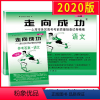 [正版]2020上海高考语文二模卷 走向成功二模语文 试卷+答案 上海市高中版高三各区县期末考前质量抽查试卷精编历年真