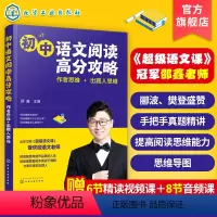 语文 初中通用 [正版]赠视频课 初中语文阅读高分攻略 作者思维+出题人思维 语文课冠军 邵鑫 初中学生通用语文阅读理解