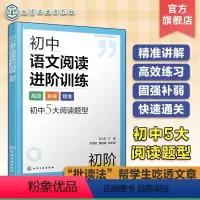 初中语文阅读进阶训练 初阶 初中通用 [正版]真诠初中专项突破系列 初中语文阅读进阶训练 初阶 初中语文阅读理解练习册