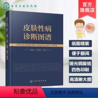 [正版]皮肤性病诊断图谱 皮肤病病种全 看图诊病 彩色图谱图片丰富清晰 可供皮肤病专业医师 其他专业医师 医学专业生