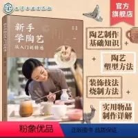 [正版]新手学陶艺从入门到精通 陶艺手作手工技巧书 儿童陶艺制作 陶艺初学者入门教程 陶器原材料成型技法装饰方法烧制