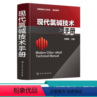 [正版]现代氯碱技术手册 食盐电解制烧碱基本电化学理论工艺方法技术手册 离子膜电解制烧碱工艺设计生产指导书氯碱生产