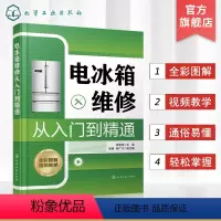 [正版]电冰箱维修从入门到精通 电冰箱维修一本通 零基础学电冰箱维修 家电维修书籍 电冰箱基础知识及维修技能图书 电冰