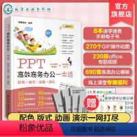 [正版]PPT高效商务办公一本通 PPT从入门到精通 PPT零基础教程书籍 PPT幻灯片制作 PPT演示文稿 商务P