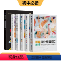 [初中]单词书+语法讲练+默写本+名著考点 初中通用 [正版]蝶变 2024中考英语词汇初中记背单词大全英语单词核心