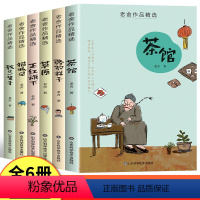 [全6册]老舍作品精选 [正版]老舍作品精选全套6册 茶馆骆驼祥子草原书正红旗下猫城记我这一辈子原著三四六五年级必读的课