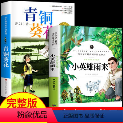 [正版]青铜葵花和小英雄雨来管桦原着完整版曹文轩精品集全套人教版人民教育四年级下册必读与小学生课外阅读书籍江苏幼儿出版