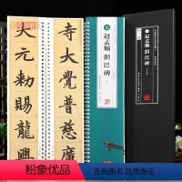 [正版]学海轩共2本赵孟頫胆巴碑名家碑帖近距离临摹卡米字格角注放大原帖临读对照简体旁注赵体楷书毛笔书法字帖字卡入门临摹