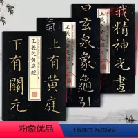 [正版]共3本王羲之黄庭经1-3册书法放大铭刻系列楷书毛笔字帖书法成人学生临摹临帖练习古帖碑帖随机选字本上海书画出版社