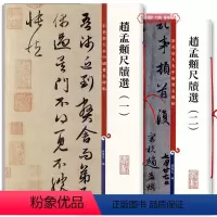 [正版]学海轩 共2本赵孟頫尺牍选1和2 彩色放大本中国著名碑帖繁体旁注孙宝文赵体墨迹手札赵孟俯尺牍两册行草书毛笔字帖