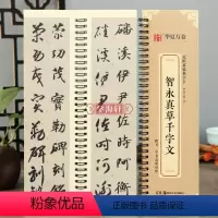 [正版]学海轩 智永真草千字文全文收录近距离临摹字卡书法示范活页字卡放大版真草毛笔字帖初学者临摹范本楷书草书高清对照本