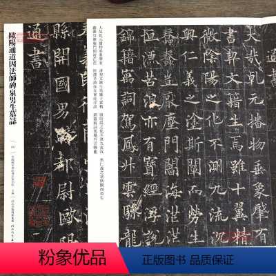 [正版]学海轩 欧阳通道因法师碑泉男墓志083 哑光平铺繁体旁注传世书法碑帖原碑原帖楷书毛笔临摹字帖墨迹中国画院书法篆