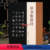 [正版]学海轩草书集唐诗于魁荣编智永草书毛笔字帖收录50首唐诗 草书集字古诗成人学生临摹字帖 集字古诗附原文对照草书结