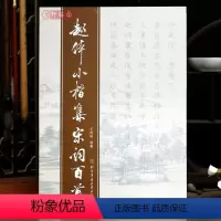 [正版]赵体小楷集宋词百首 王定远主编 北京体育大学出版社 中国元代法帖楷书 书籍赵孟頫楷书毛笔字帖赵孟俯