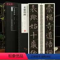 [正版]学海轩共2本柳公权玄秘塔碑单字放大版近距离临摹卡柳公权楷书米字格简体角注毛笔书法字帖成人学生临帖范本