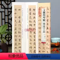 [正版]学海轩 文徵明琴赋草堂十志修复版 明代小楷范本原碑原帖毛笔字帖中国碑帖名品近距离临摹练字卡楷书教程临帖简体旁注