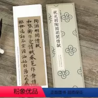 [正版]祝允明陶渊明闲情赋 近距离临摹练字卡 毛笔字帖 浙江人民美术出版社