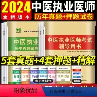 [正版]2024年中医执业医师资格考试历年真题试卷及精解+考前绝密押题试卷考试辅导用书赠题库软件2023