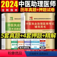 [正版]2024年中医执业助理医师历年真题试卷及精解+考前绝密押题库习题集真题试卷赠题库软件2023