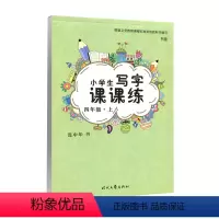 [正版]庞中华写字课课练四4年级上册语文字帖 人教版4四年级上册语文同步字帖硬笔临摹 小学四年级上册语文课课练同步字帖