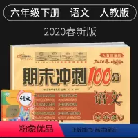 [正版]2020新版期末冲刺100分六年级下册语文试卷人教版小学6六年级下册语文书试卷同步训练习册单元期中期末测试卷全