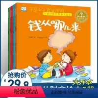 [正版]儿童财商教育绘本全5册 小果树系列管好零花钱 去银行 学会计划很重要 钱也不是的 少儿理财启蒙书儿童绘本理财绘