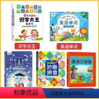 700字+百变拼音+数学启蒙+英语单词+唐诗三百首 [正版]会说话的识字大王3000字 汉字2300发声书 趣味识字20