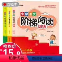 [正版]全套3册小学一二三年级语文阶梯阅读训练题2019人教版拼音李老师课外阅读小学生1-2-3年级下册语文阅读理解专