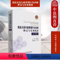 [正版]中法图 违反公安行政管理行为名称释义与实务指南2021年版 孙茂利 民主法制 公安民警办理行政案件行为认定违法