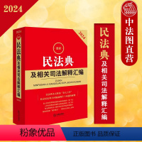 [正版]中法图 2024民法典及相关司法解释汇编 新民法典规范性文件指导案例裁判要点法律法规汇编司法解释实务工具书